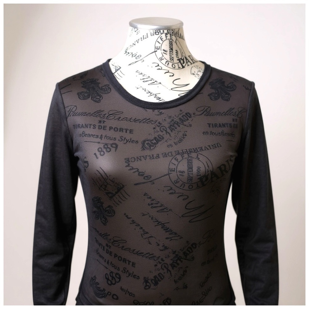 Only Hearts Women’s Long Sleeve Dress with Crew Neck. Black. M/L - Picture 8 of 15